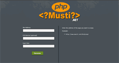 Desktop Screenshot of musti.net